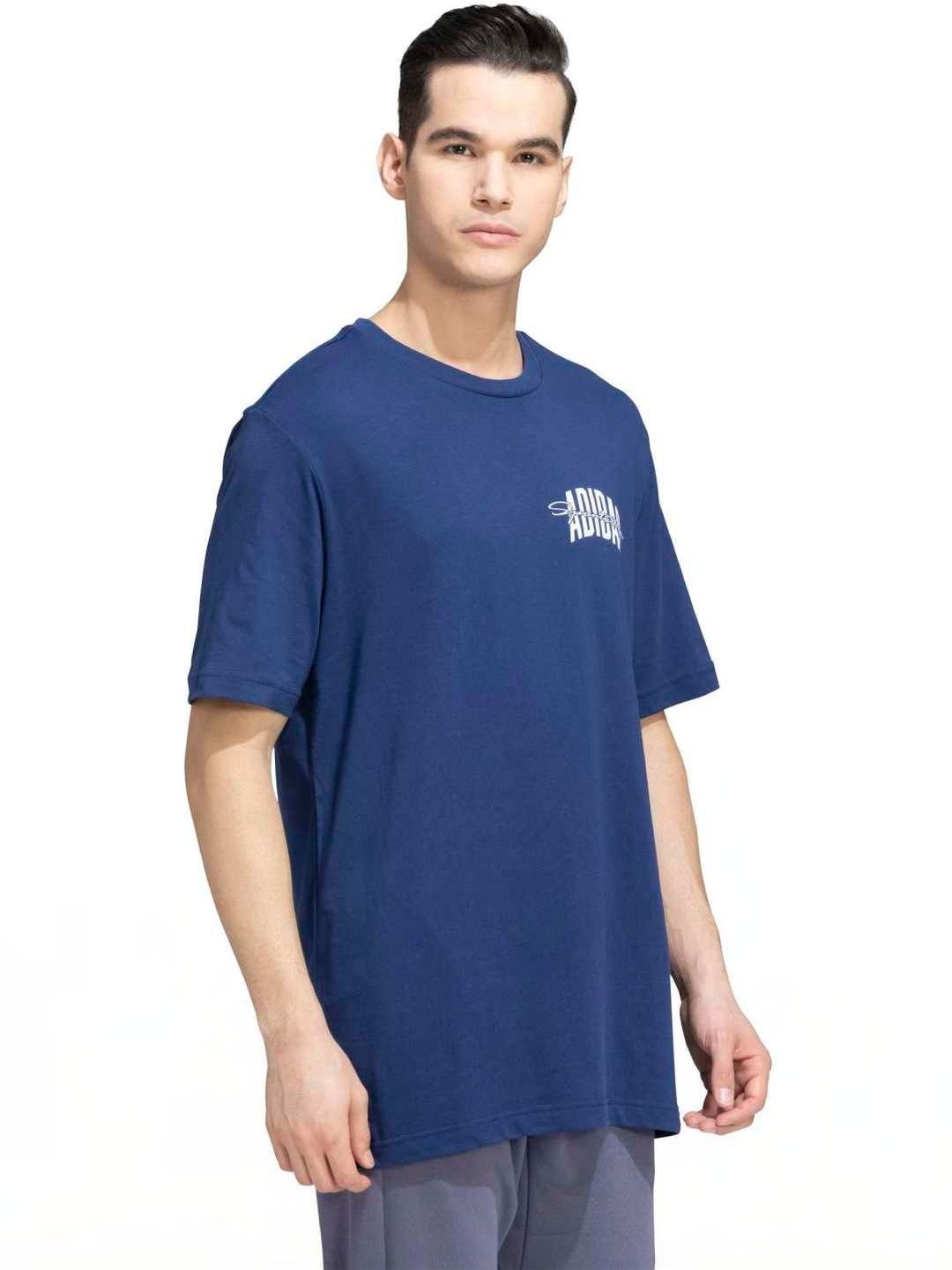 ADIDAS Coolleg Printed Pure Cotton Round Neck Tshirt-picture-13