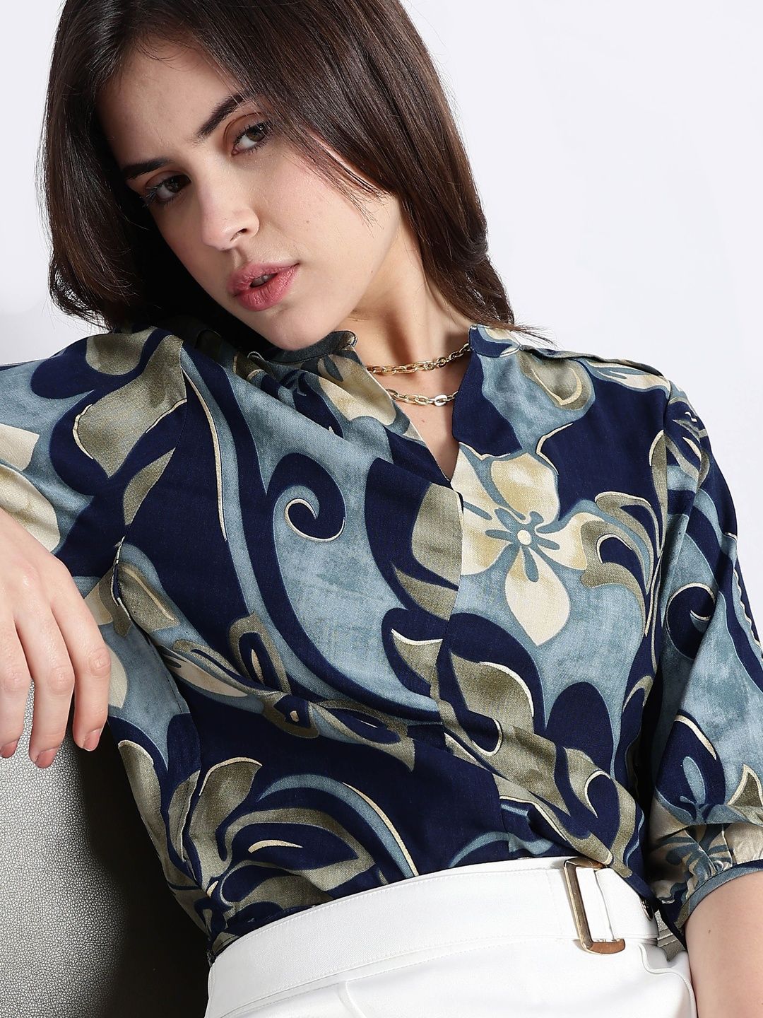 HERE&NOW Floral Print Top-picture-23