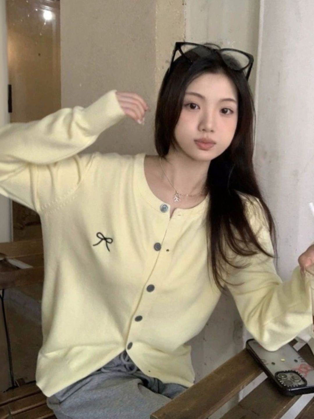 KPOP Women with Embroidered Detail-picture-36