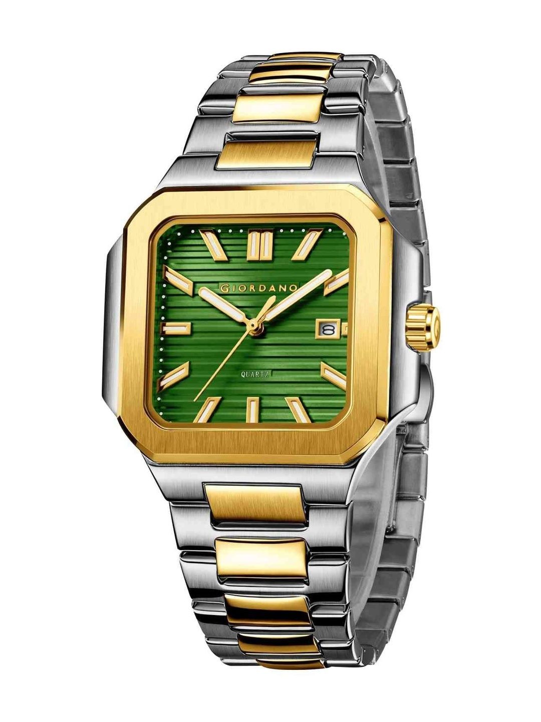 GIORDANO Men Dial & Stainless Steel Straps Analogue Watch GZ-50174-33-image-43