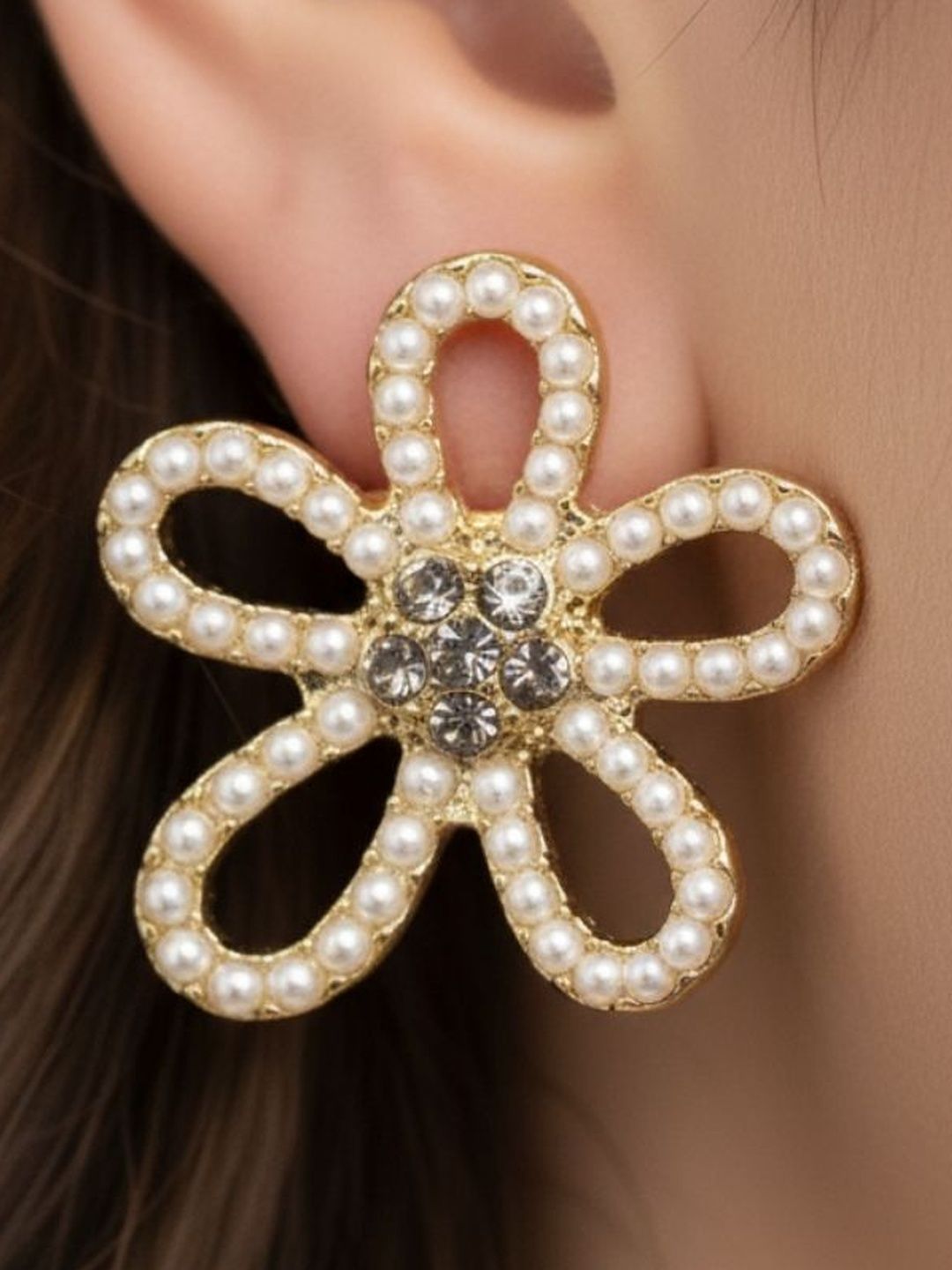 FIMBUL Floral Studs Earrings-picture-29