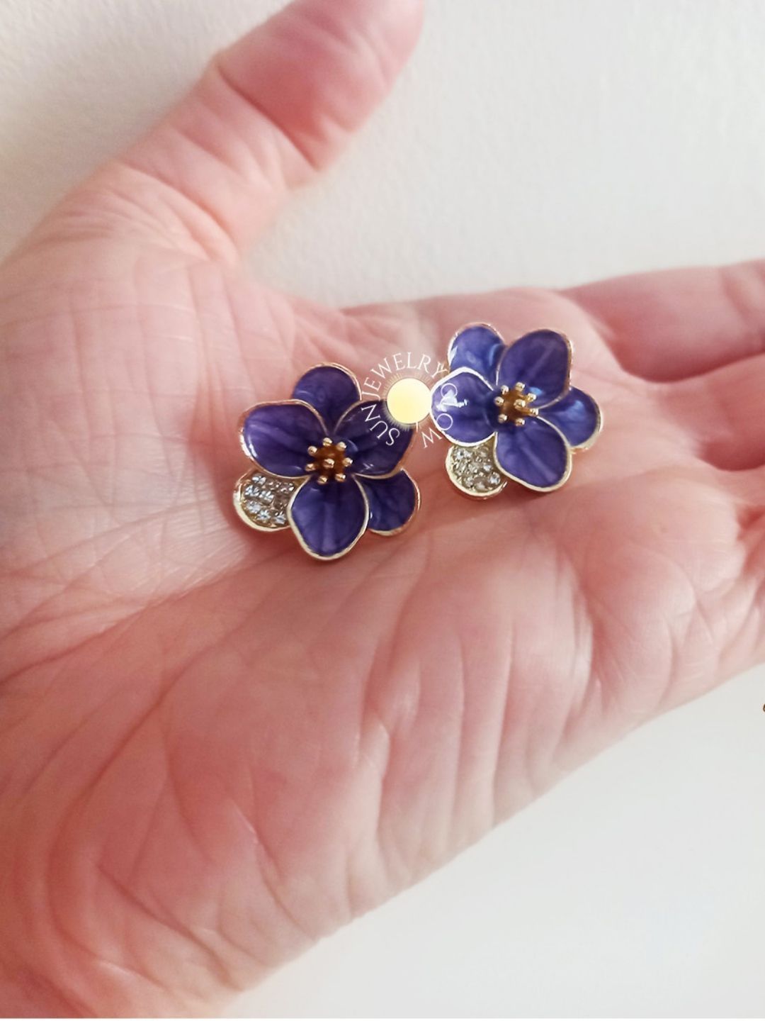 FIMBUL Floral Studs Earrings-picture-10