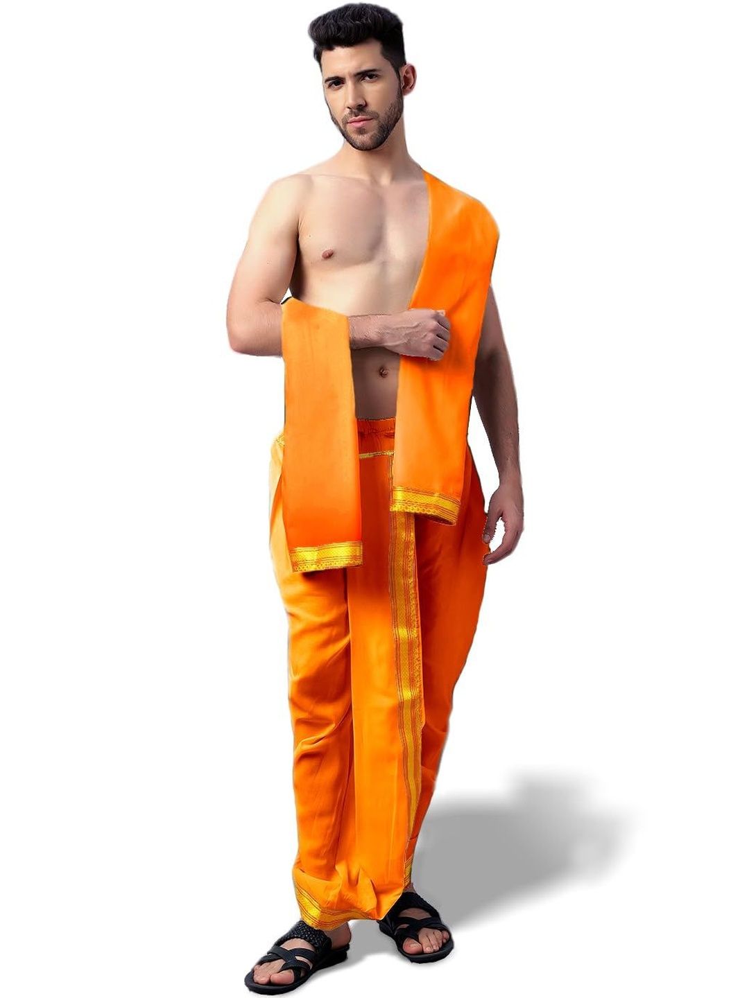 Spewim Men Cotton Dhotis-picture-30