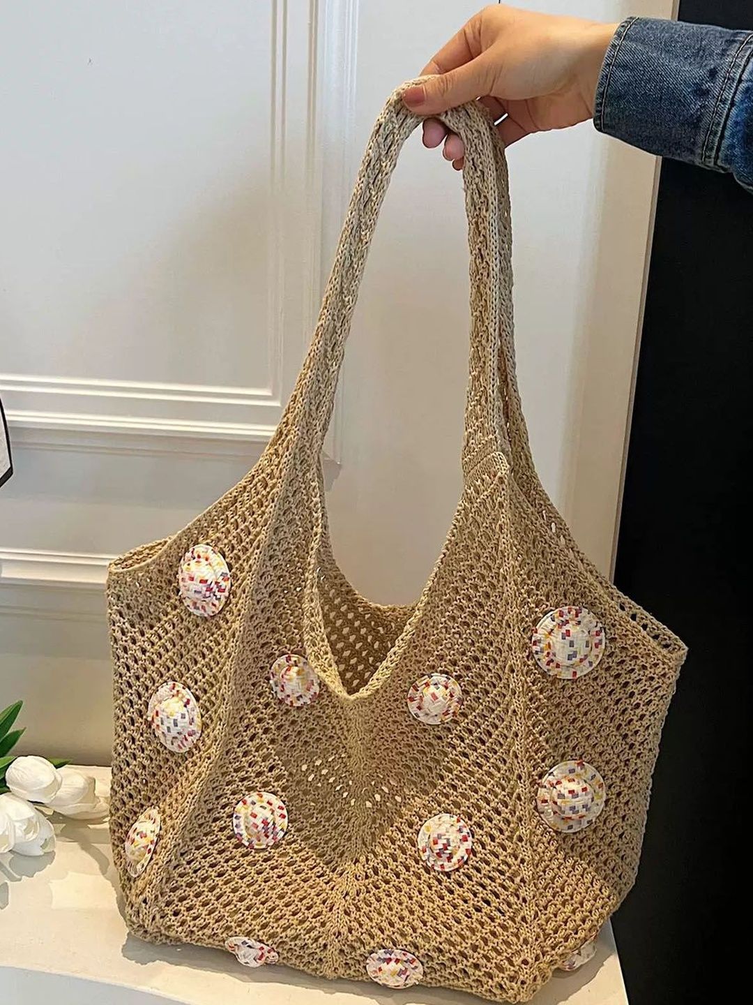 StyleCast PU Oversized Bucket Tote Bag-picture-24