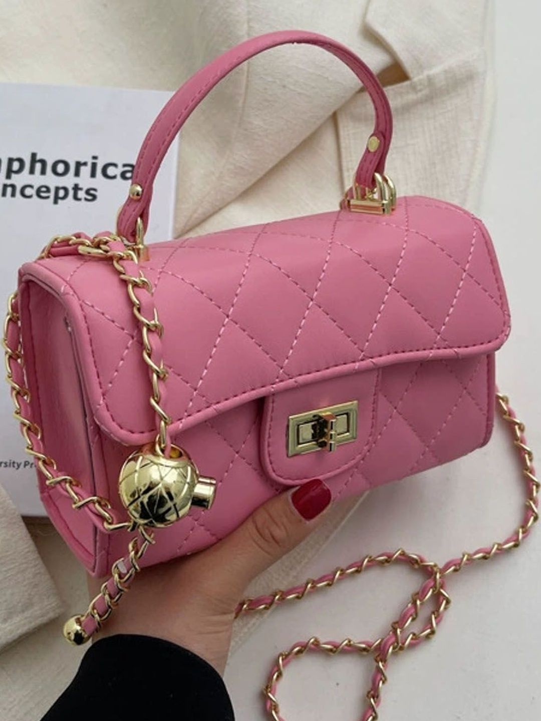 StyleCast PU Structured Sling Bag-picture-35