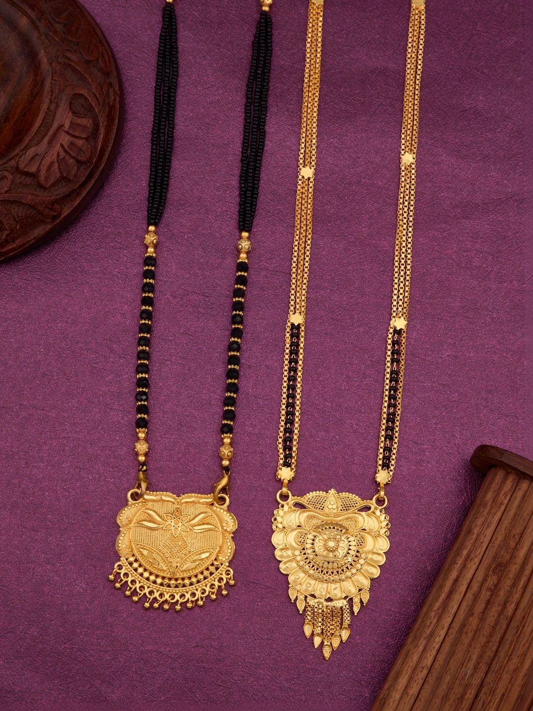 VEMISHTI Gold-Plated Mangalsutra-picture-38