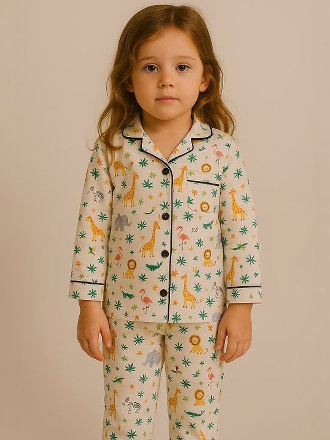 MPDENTERPRISES Unisex Kids Printed Maxi Nightdress-image-8