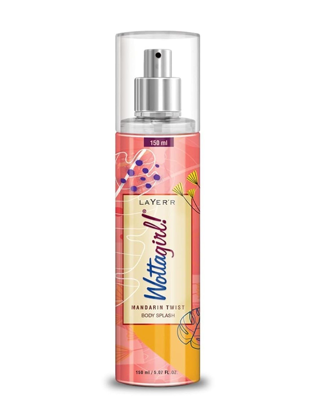 LAYER'R WOTTAGIRL! Women Mandarin Twist Long Lasting Body Spray - 150 ml-image-21