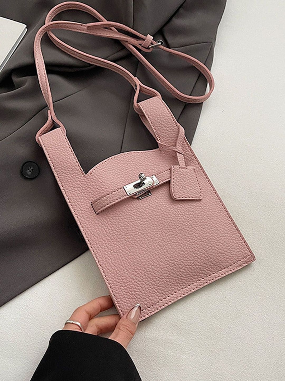 StyleCast PU Half Moon Sling Bag with Bow Detail-picture-19