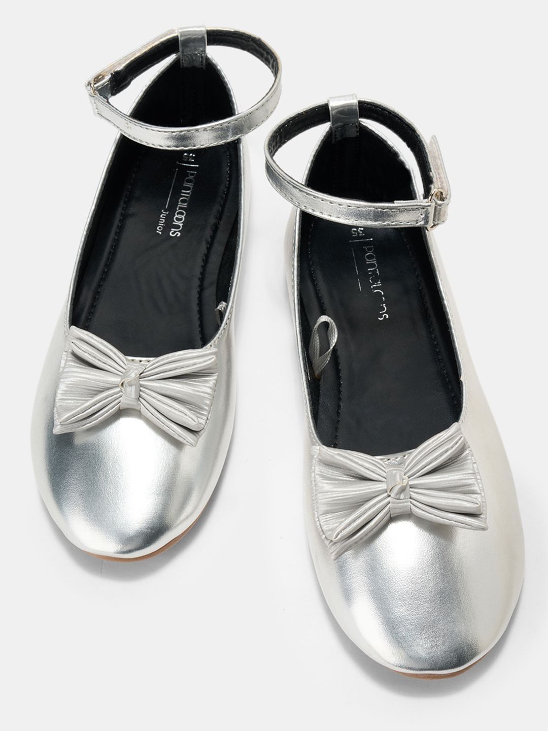 Pantaloons Junior Girls Party Fashion with Bows Flats-image-16