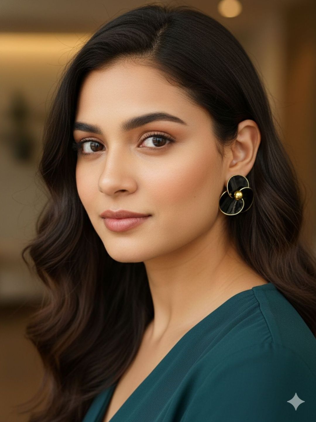 FIMBUL Floral Studs Earrings-picture-37