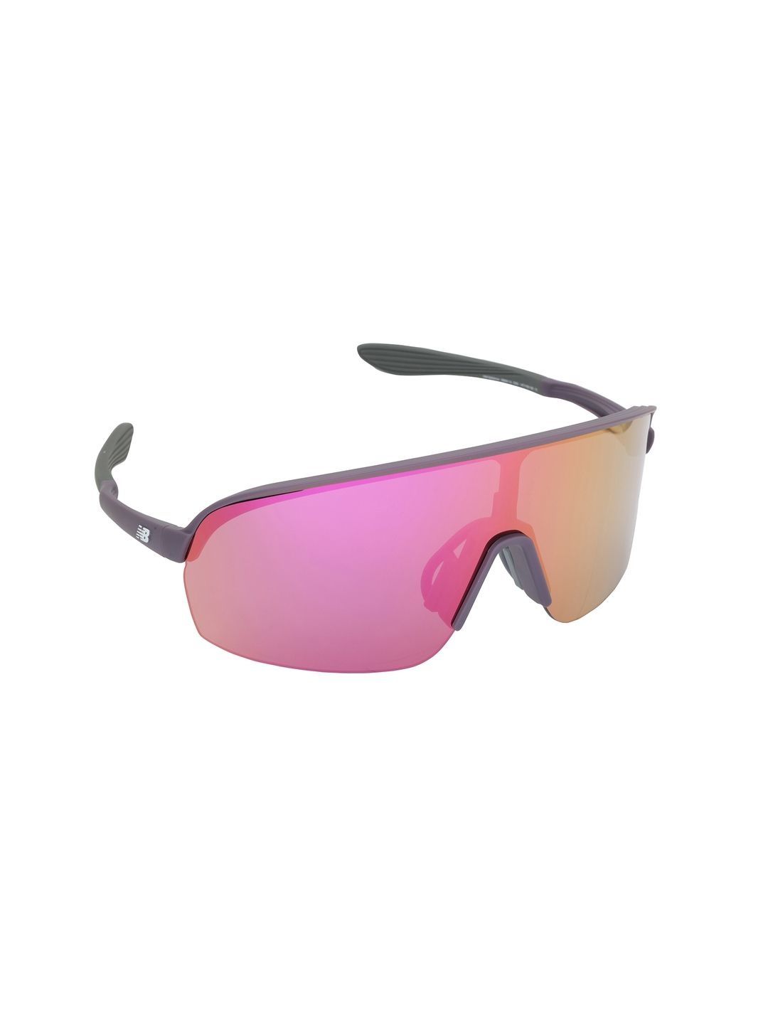 New Balance Unisex Pink Lens & Black Sports Sunglasses with-image-21