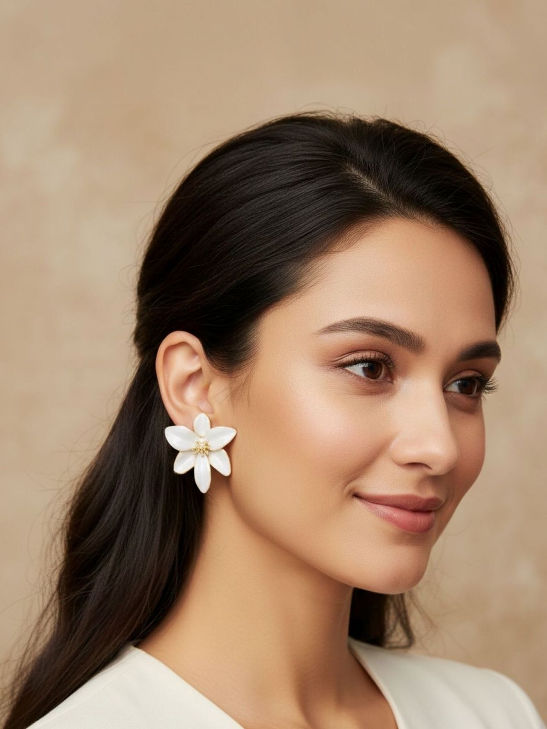 FIMBUL Floral Studs Earrings-picture-20