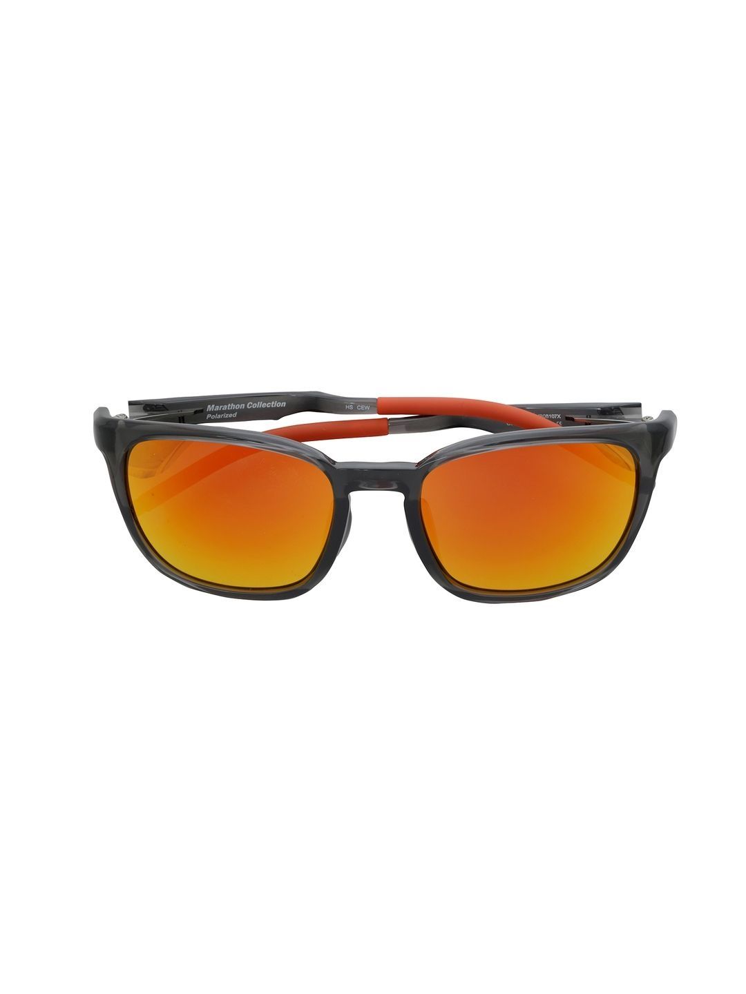 New Balance Unisex Red Lens & Black Sports Sunglasses with-image-37