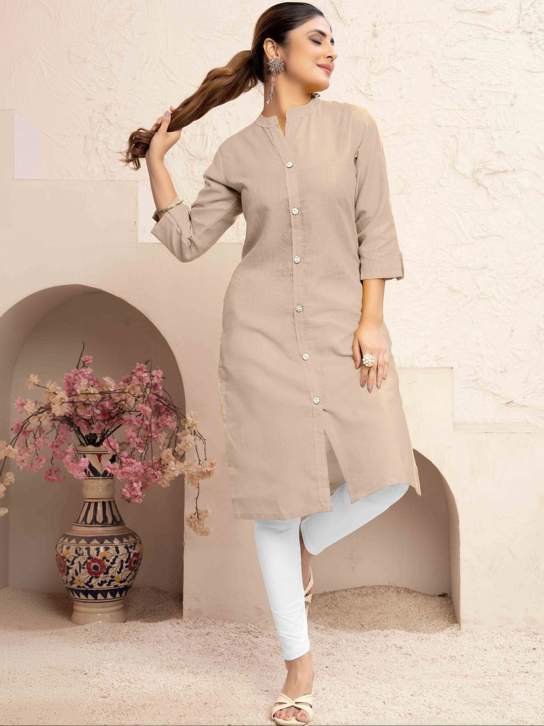 Moda Rapido Women Thread Work Floral Kurta-picture-55