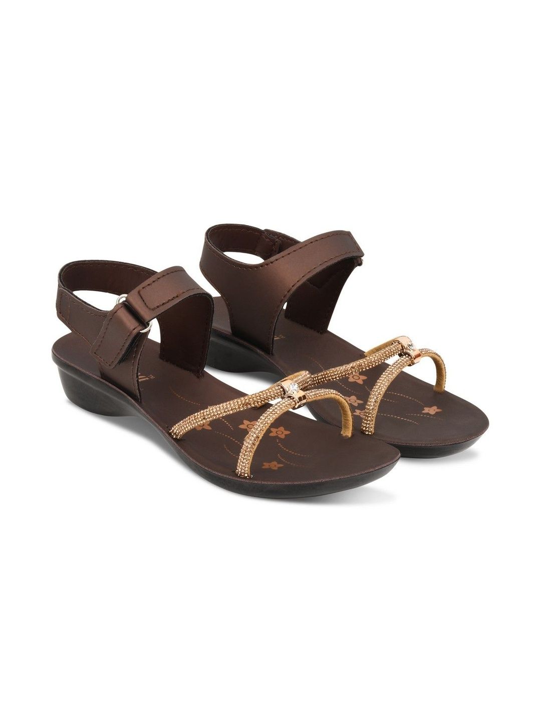Heenaplus Girls PU Comfort Sandals-picture-34