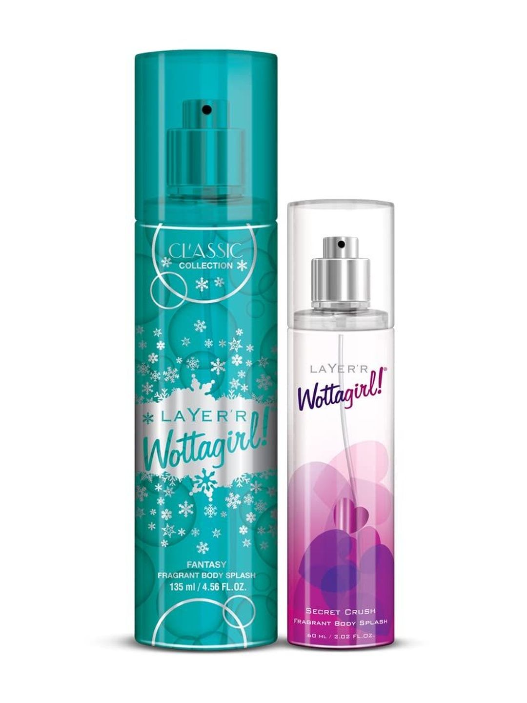LAYER'R WOTTAGIRL! Set Of 2 Long Lasting Body Splash - 135 ml & 60 ml-image-4