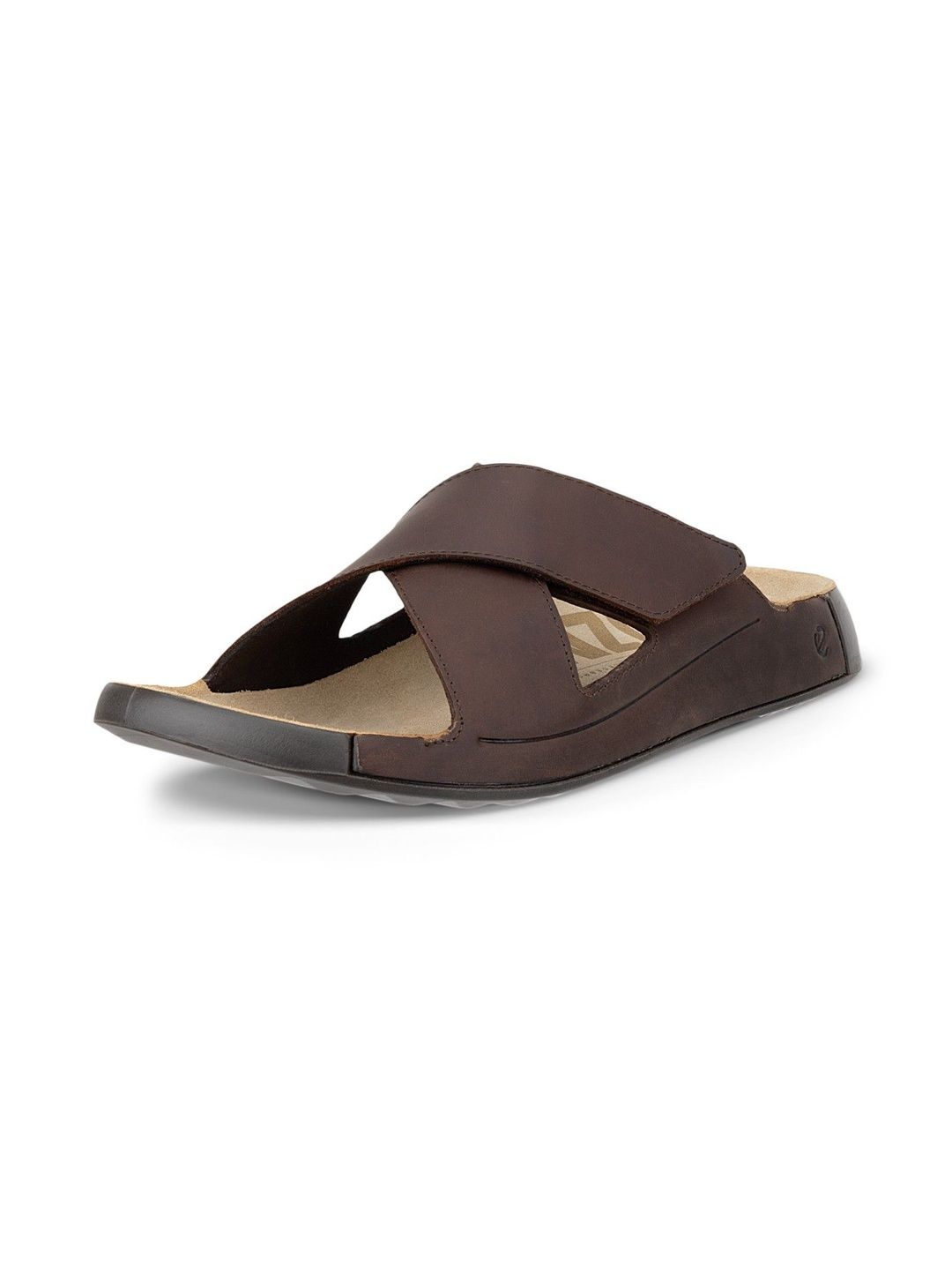 ECCO Men Leather Comfort Sandals-image-16
