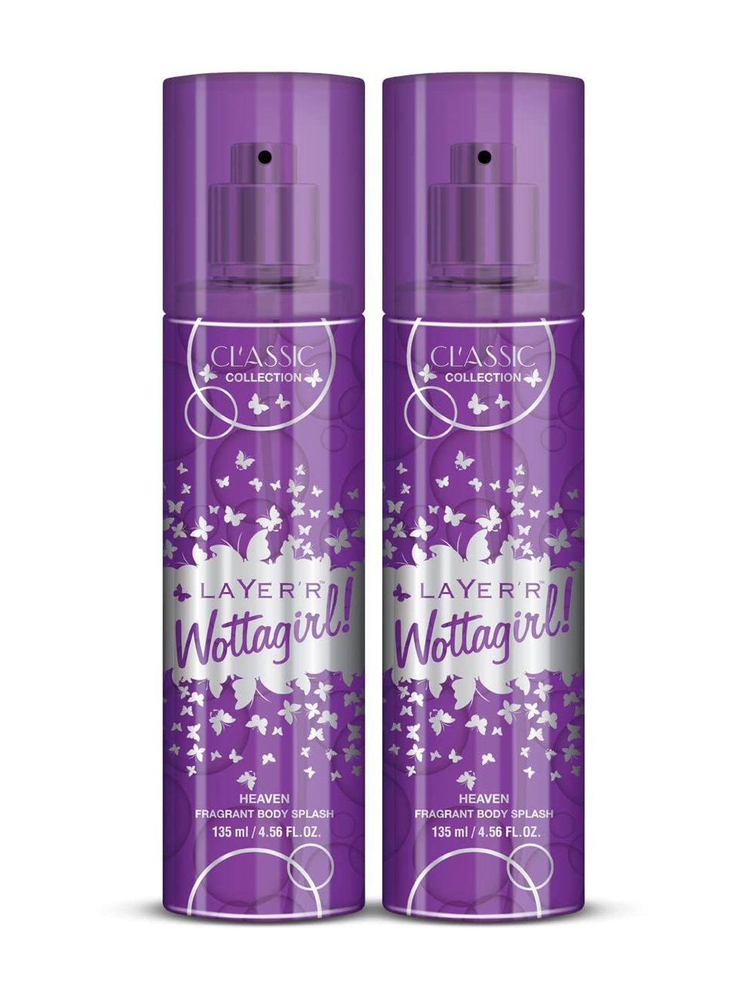 LAYER'R WOTTAGIRL! Set Of 2 Heaven Body Splash- 135 ml Each-picture-25