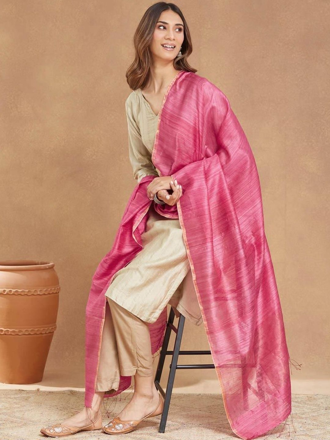 Fabindia Woven Design Dupatta-picture-27