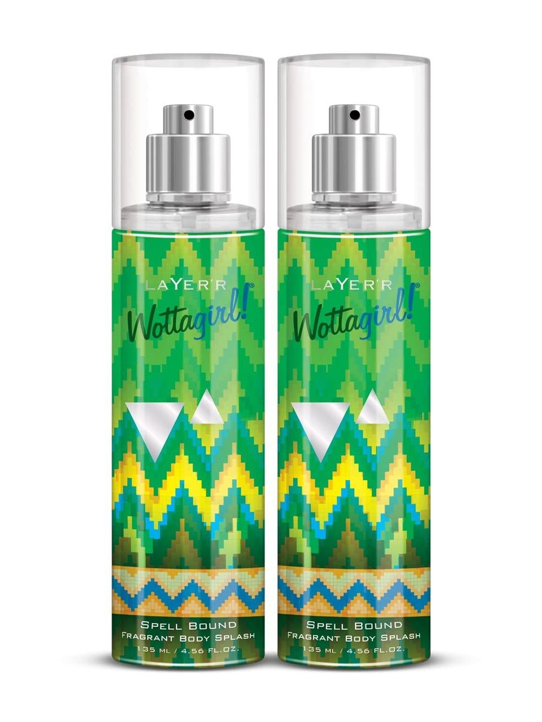 LAYER'R WOTTAGIRL! Set Of 2 Spell Bound Long Lasting Body Spray- 135 ml Each-image-35