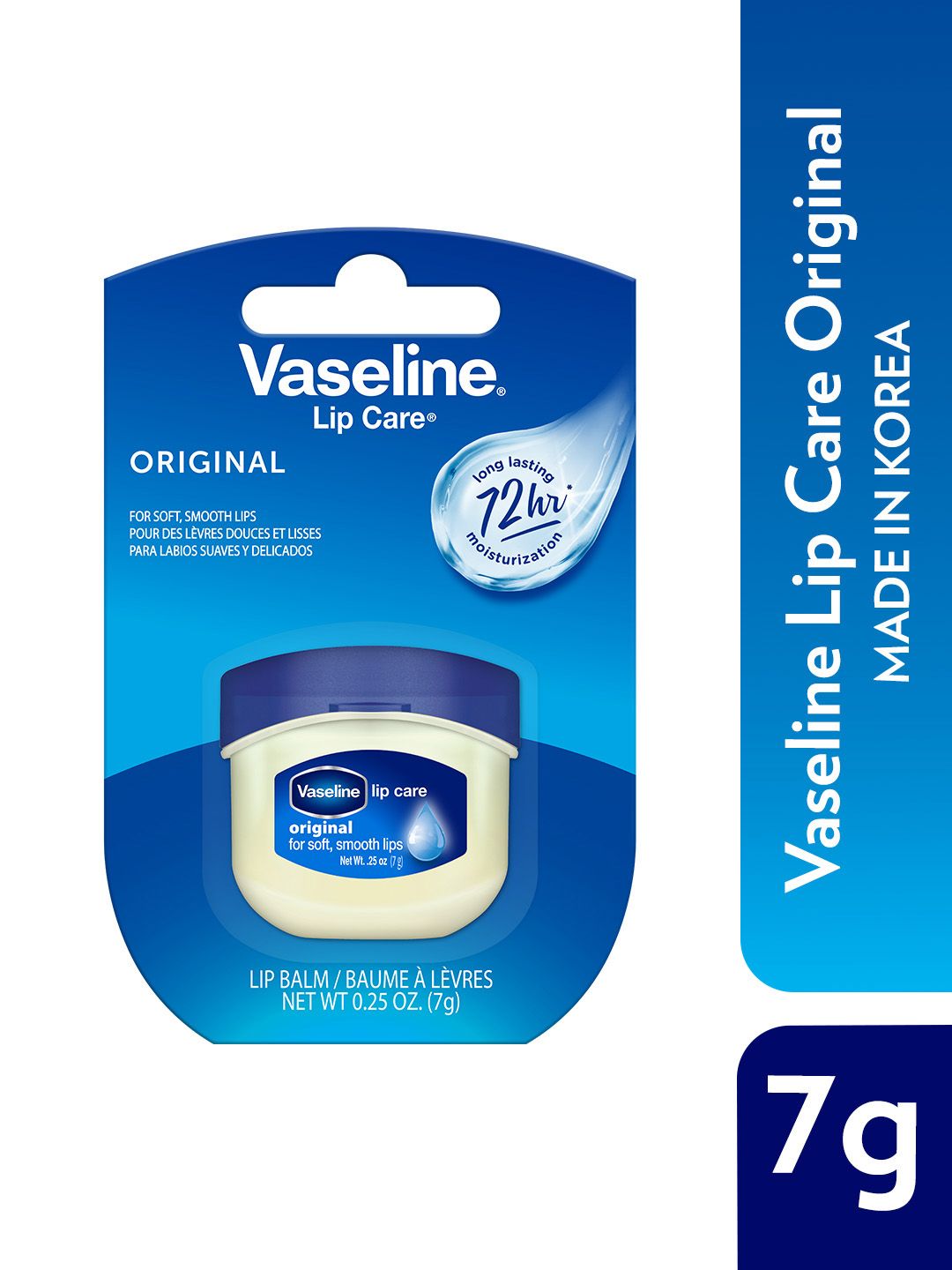 Vaseline Lip Care Clear Lip Balm for 72Hr Moisturization 7g - Original-picture-37