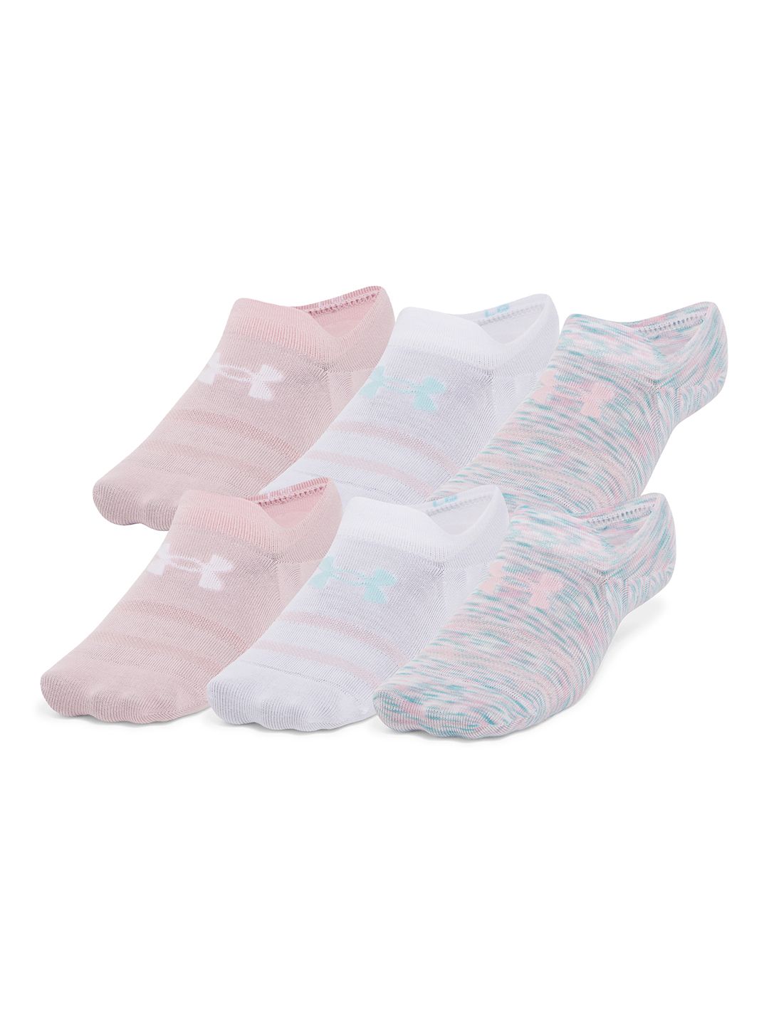 UNDER ARMOUR Unisex Pack Of 6 Essential Ultra Low Ankle Length Socks-picture-25