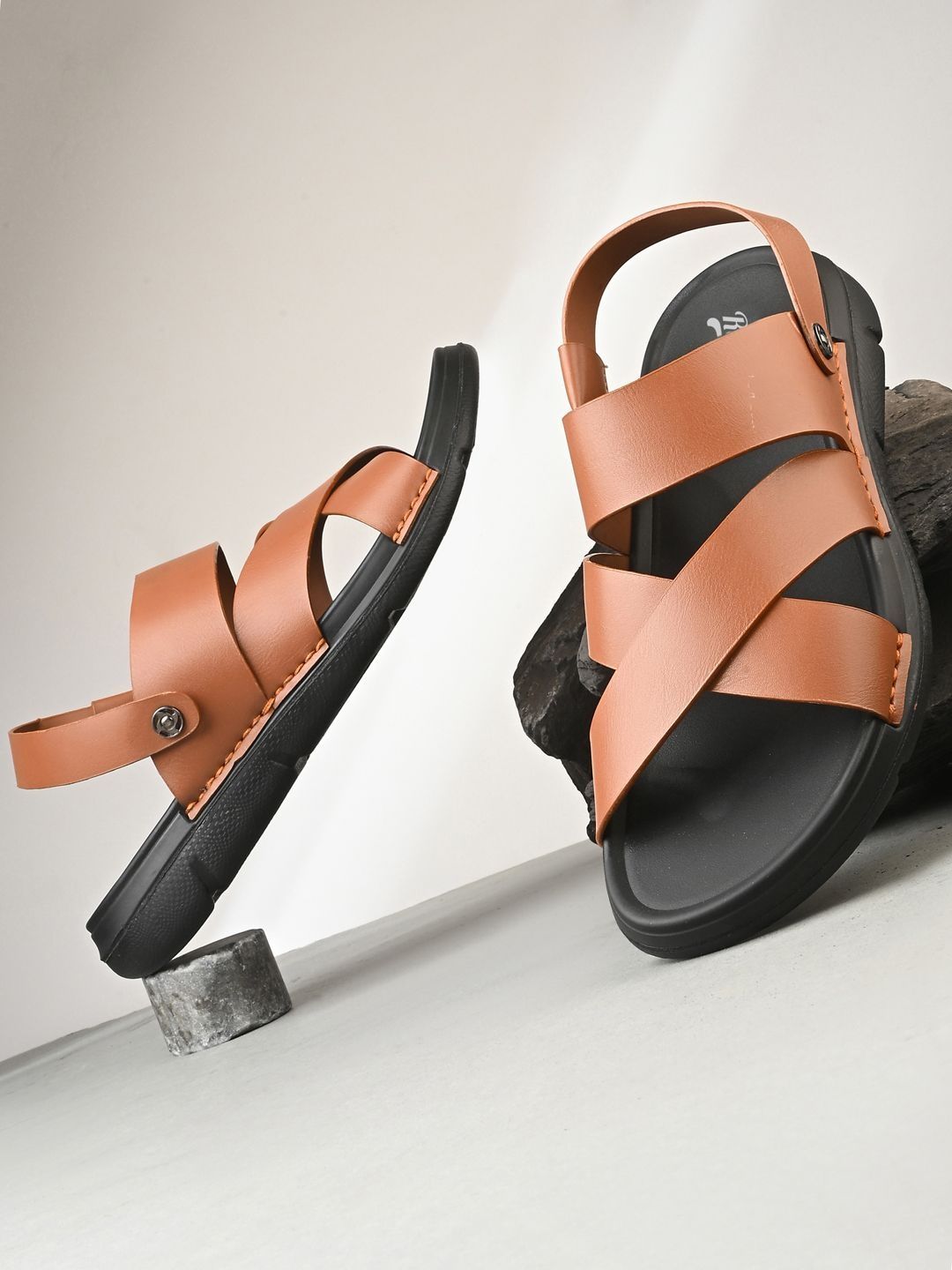 The Roadster Lifestyle Co Men Slip-On Comfort Sandals-picture-43