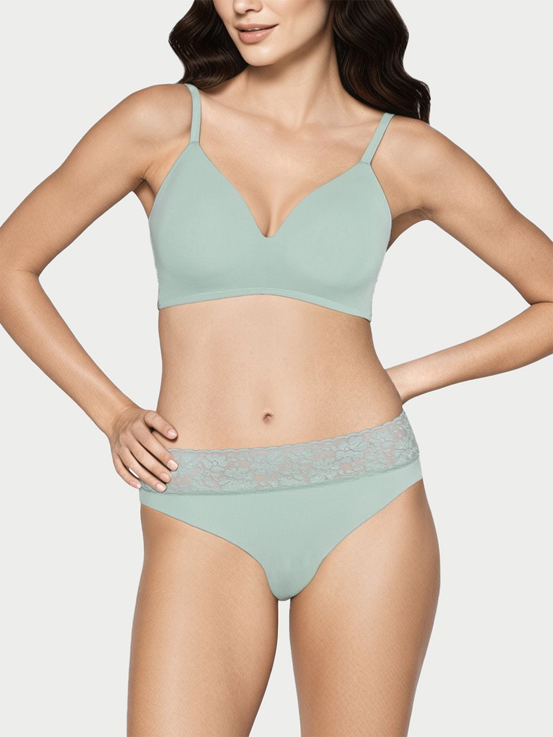 Enamor Seamless Low-Rise Bikini Briefs-picture-19