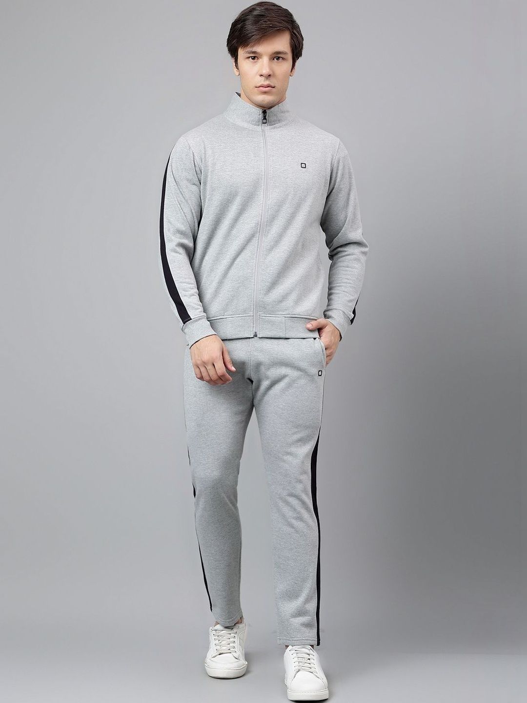 FCK GOLD Mock Collar Tracksuit-image-19