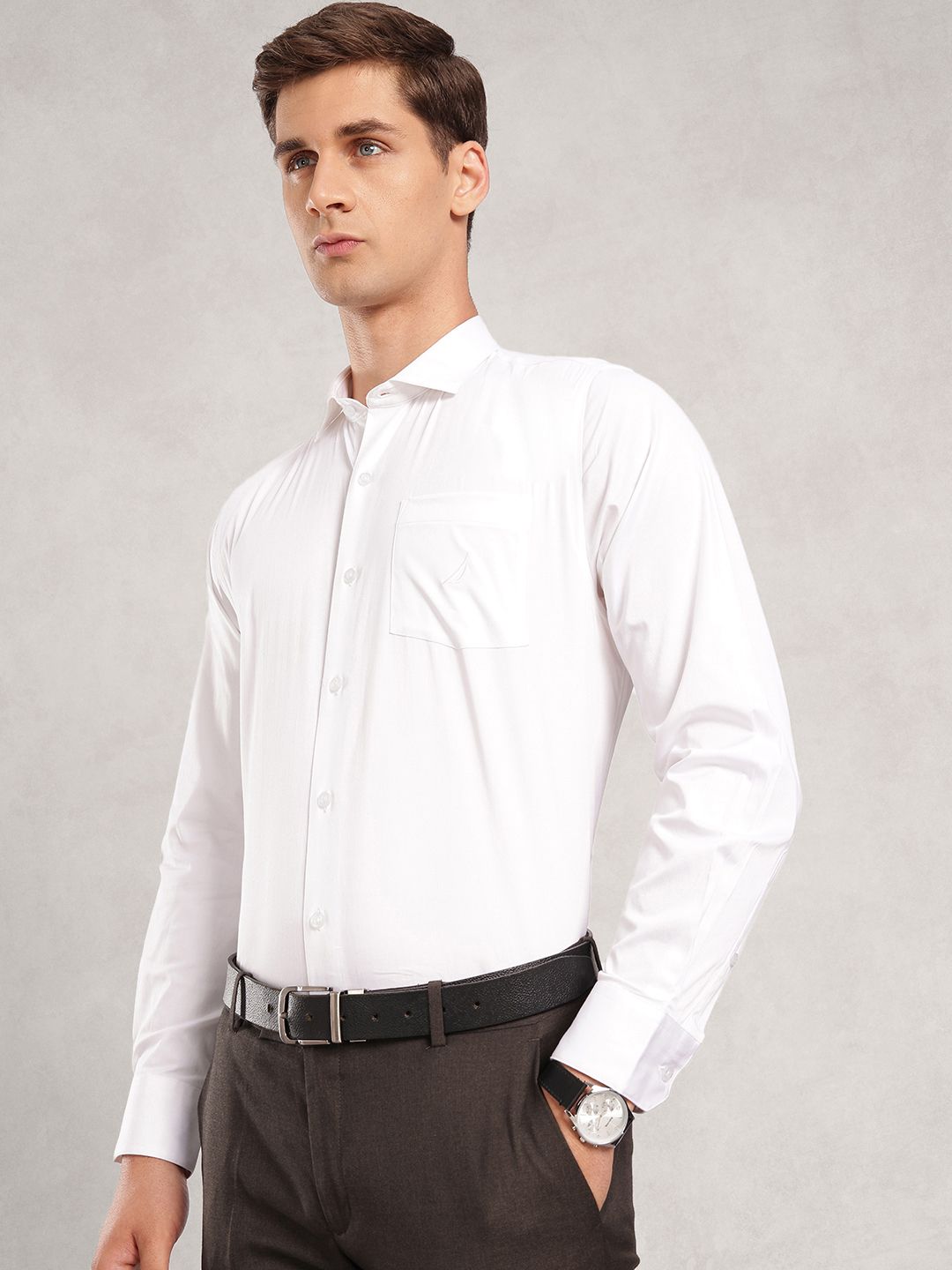 Nautica Slim Fit Pure Cotton Formal Shirt-picture-37