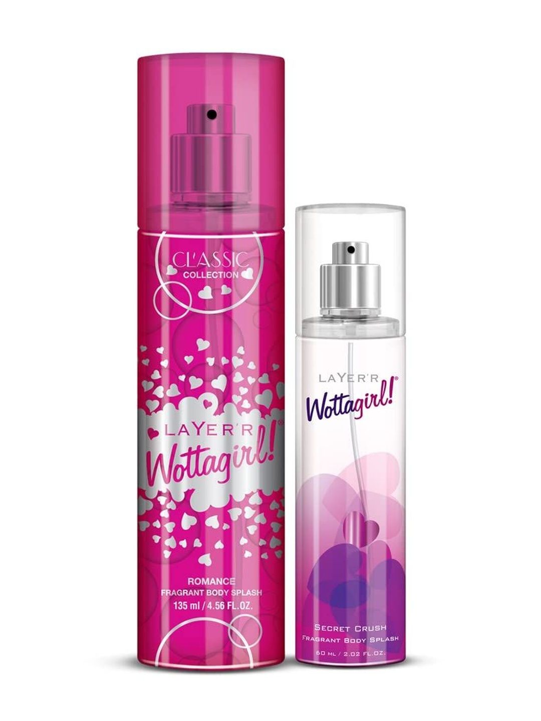 LAYER'R WOTTAGIRL! Set Of 2 Romance & Secret Crush Body Splash - 135 ml And 60 ml-picture-29
