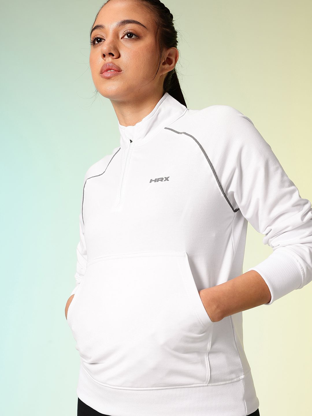 HRX by Hrithik Roshan Brand Logo Printed Running Sweatshirt-picture-54