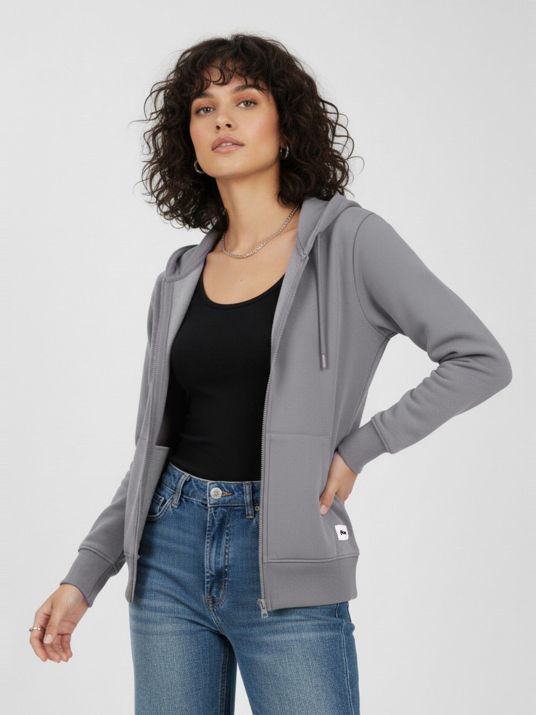 glitchez Hooded Sweatshirt with Inner Fleece-picture-34