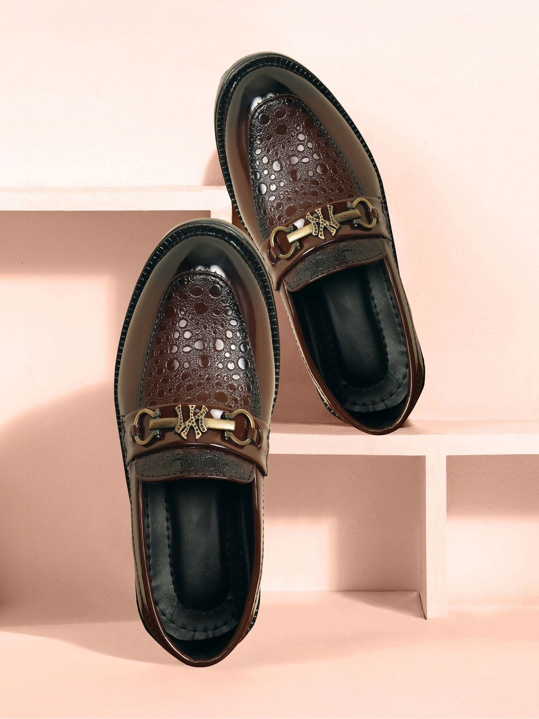 Freeplay Boys Textured Loafers-picture-55
