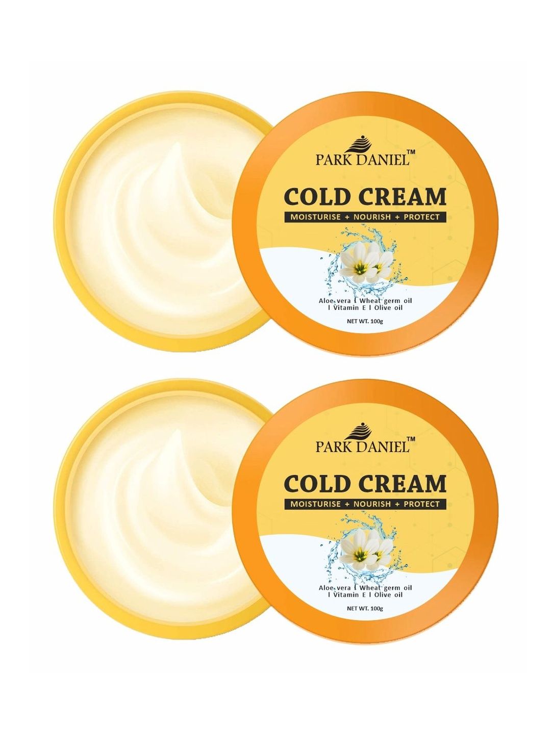 Park Daniel Set Of 2 Cold Cream With Olive Oil & Vitamin E - 100 g Each-image-2