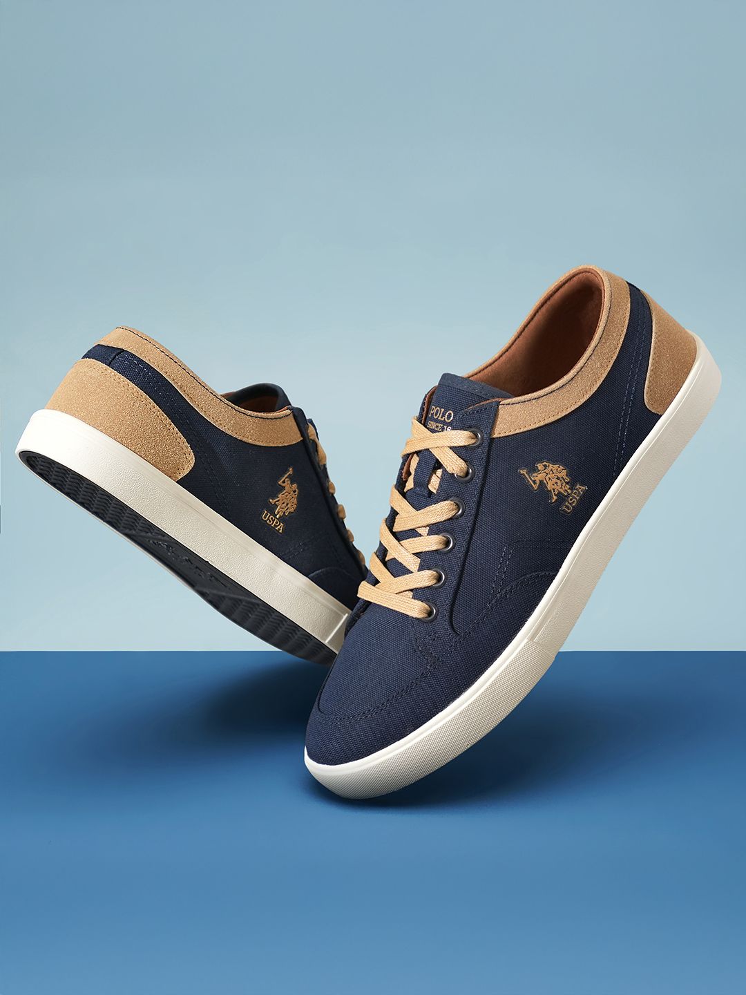 U.S. Polo Assn. U.S. Polo Assn. Men Round Toe Sneakers