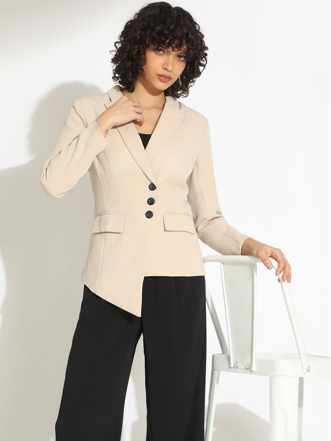 SHOWOFFFF Tailored Fit Single-Breasted Blazers-image-17