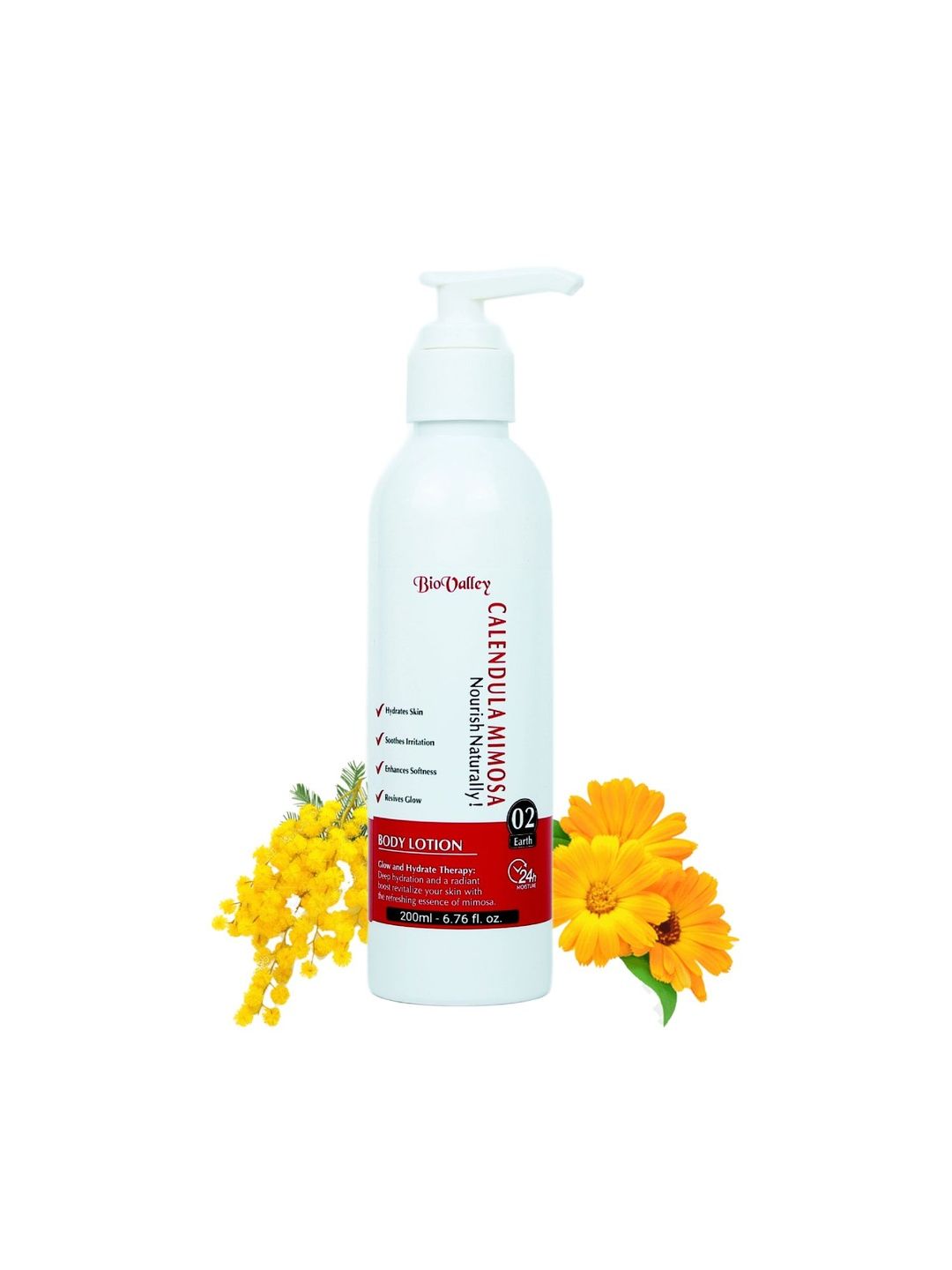 Bio Valley Calendula Mimosa Body Lotion With Vitamin E - 200 ml-image-40