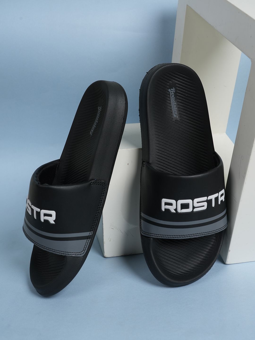 The Roadster Lifestyle Co Men Printed Casual Slip-On Sliders-picture-27