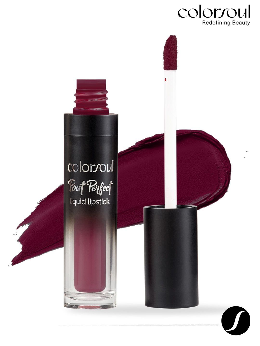 Colorsoul Pout Perfect Matte Liquid Lipstick With Jojoba Oil - 4 ml - Pink Gamble 08-picture-20