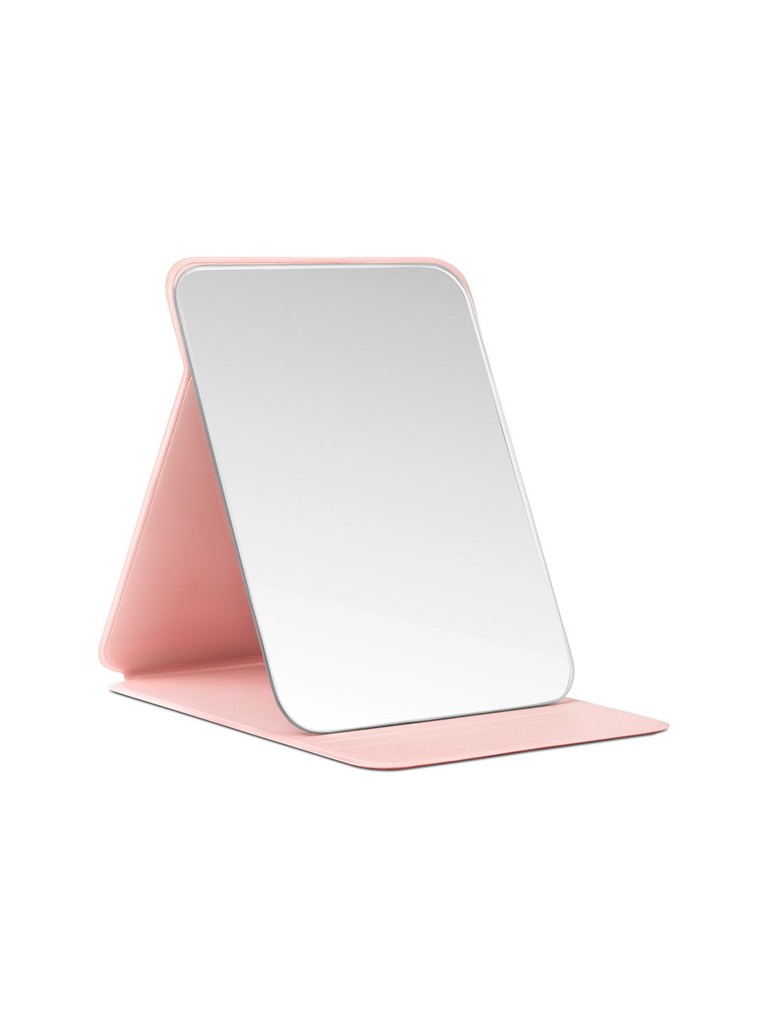 MARS Foldie-Portable Foldable Makeup Mirror with Adjustable Stand - Pink