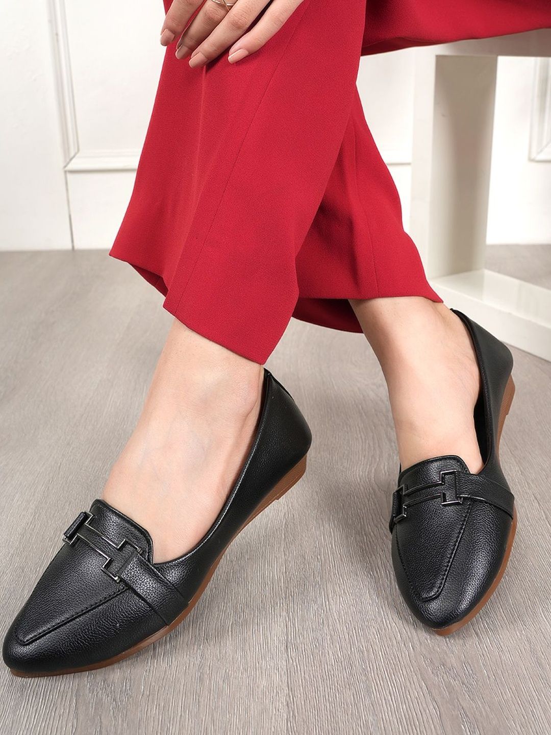 Cogner Women Embellished Mules Flats-image-18