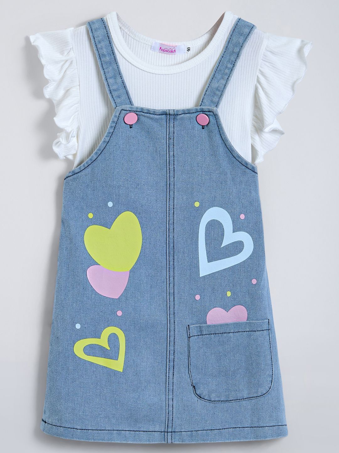 Hopscotch Print Pinafore Dress-picture-19