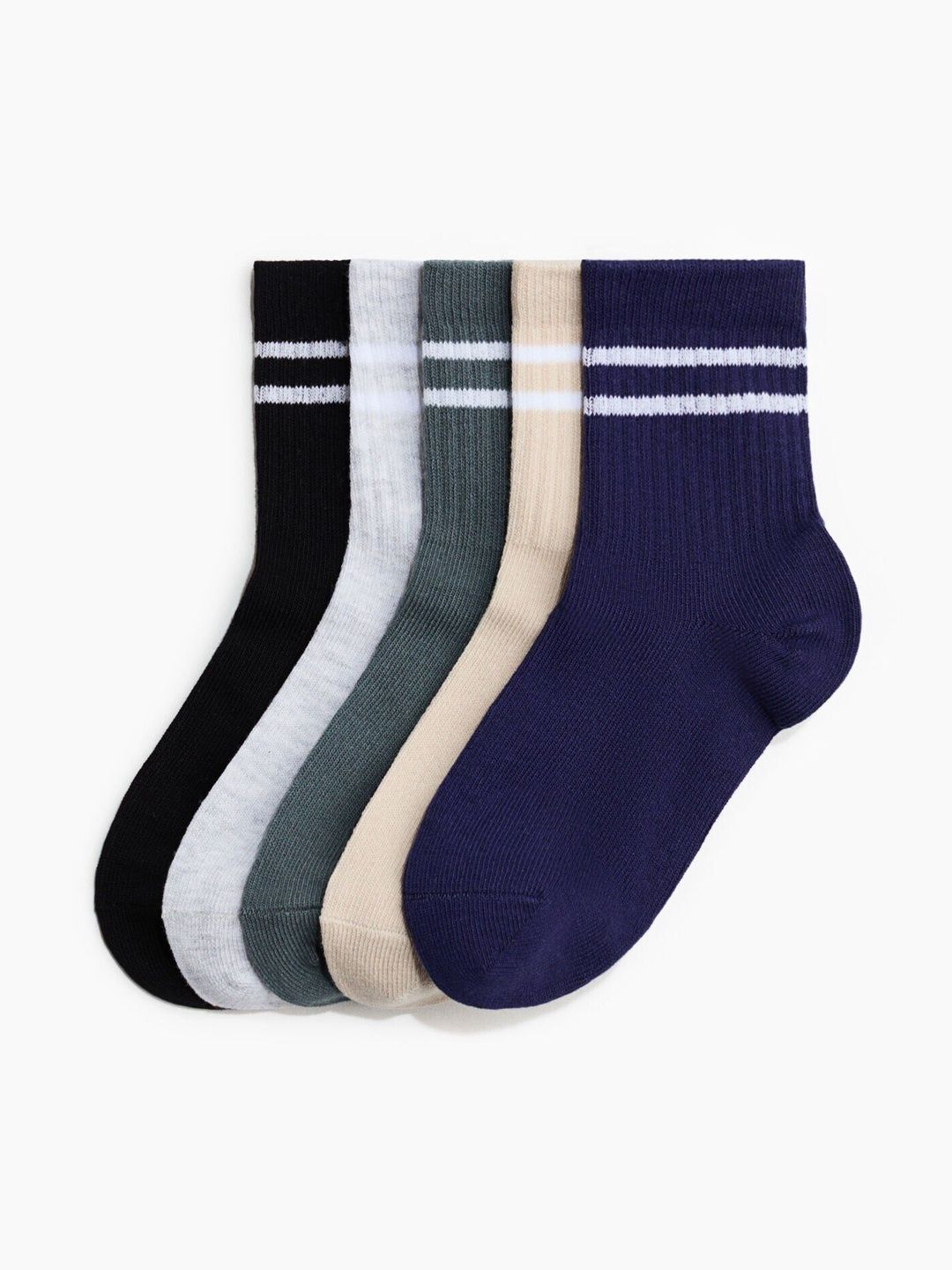 H&M 5-Pack Sports Socks With Dry Move