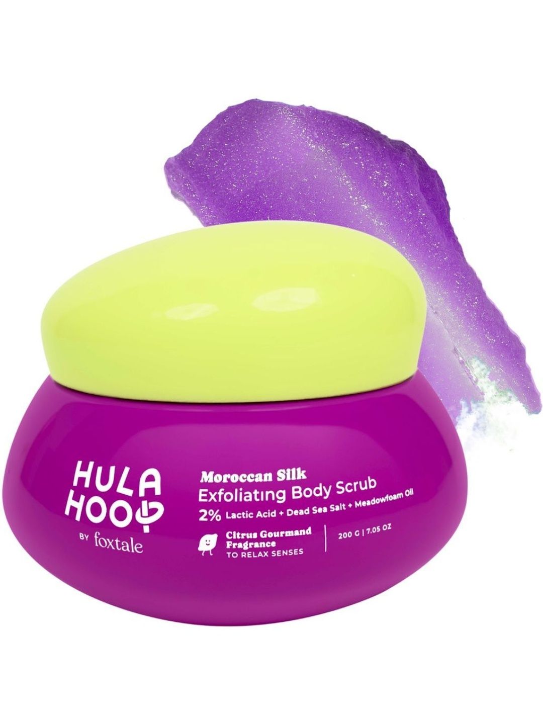 FoxTale Hula Hoop Exfoliation Body Scrub - 200 g