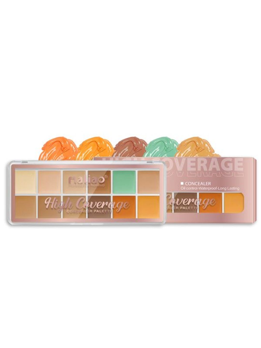 Maliao High Coverage Concealer Palette -12 g-picture-20