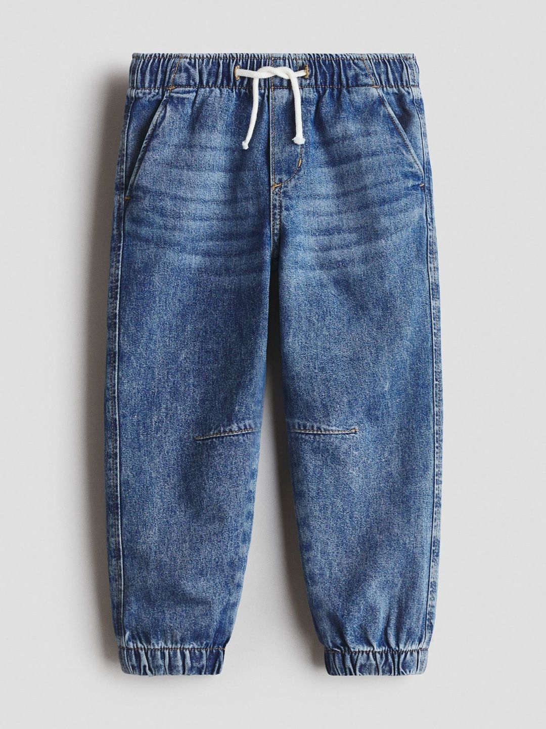 H&M Cotton Denim Joggers