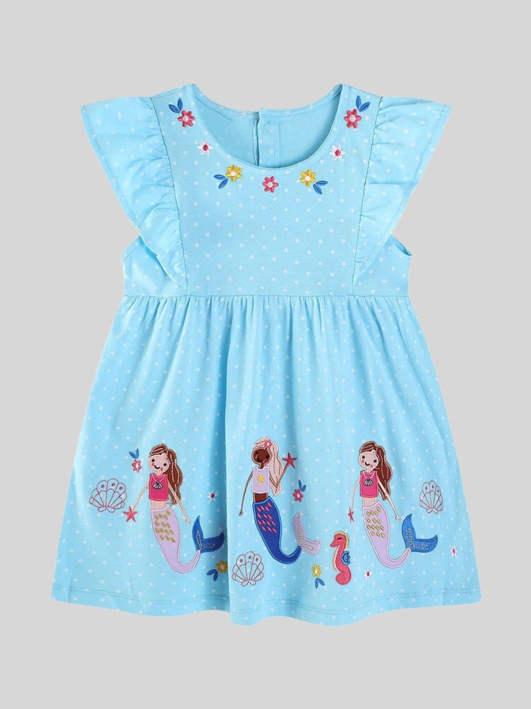 LULU & SKY Girls Printed Nightdress-image-47