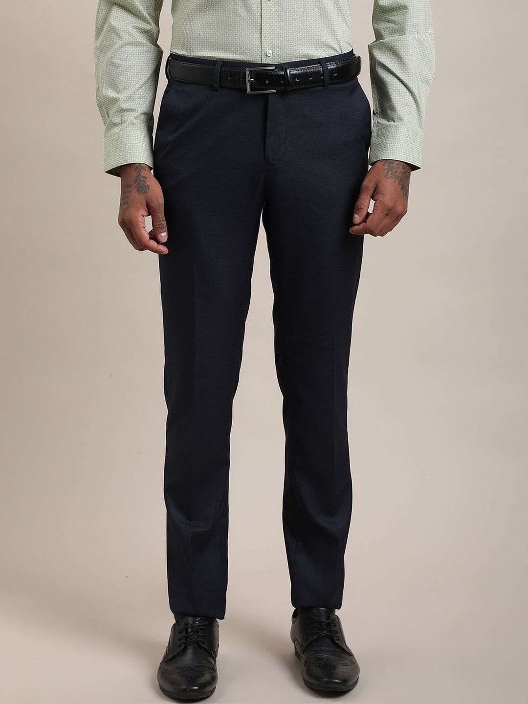 Turtle Men Tailored Slim Fit Trousers-picture-14